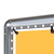 Outdoor-Rahmensystem für Werbebanner / Bannerrahmen-Stecksystem Aluminium „Vacant”
