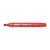 Marcatore permanente Pentel N60 punta a scalpello 3,9-5,7 mm rosso N60-B