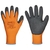 ECO WINTER Handschuhe GOODJOB® Polyes./Schrumpf-Latex, Orange/Schwarz Gr.10 H