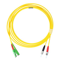 BlueOptics Duplex LWL Patchkabel ST-PC/E2000-APC Singlemode 1 Meter