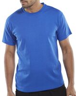 T-SHIRT ROYAL L (180M)