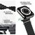 NALIA Ocean Cinturino Smart Watch compatible con Apple Watch Bracciale SE Series 8/7/6/5/4/3/2/1, 38mm 40mm 41mm, per iWatch Orologio Fitness Donna Uomo, Silicone Nero