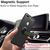 NALIA 360° Holder Ring Case compatible with Huawei Y7 2018, Slim Protective Smart-Phone Back-Cover for Magnetic Car Mount, Shockproof Kickstand Silicone Protector Bumper Skin