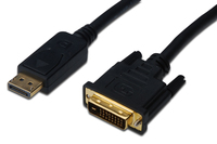 DisplayPort adapter cable, DP - DVI (24+1)