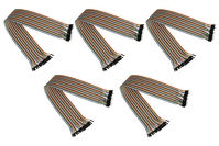kabelmeister® Jumper Wire 40-Pin trennbare Adern für Arduino, Raspberry Pi etc., Stecker an Buchse,