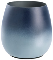 Flaschenkühler Lias; 5.5l, 15.3x21 cm (ØxH); blau/weiß