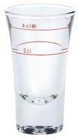 Schnapsglas Dublino mit Füllstrich; 60ml, 5.2x8.9 cm (ØxH); transparent; 2 cl &