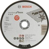 Bosch Accessories Standard for Inox 2608619771 Vágótárcsa, egyenes 180 mm 1 db Nemesacél
