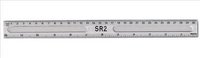 ValueX Plastic Ruler 30cm Clear (Pack 20)
