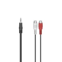 5 Audio Cable 0.1 M 2 X Rca 3.5Mm Black Egyéb