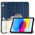 Tri-fold Caster Hard Shell Cover - Lazy Cat Style For Apple Tablet-Hüllen