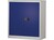 Bisley Basic Draaideurkast met 1 Legbord, 100 x 91 x 40 cm, Staal, Grijs met Blauw