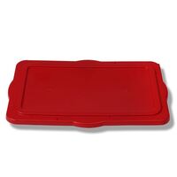Stacking lid for plastic container