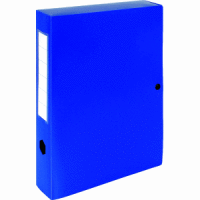 Dokumentenbox 250x330mm PP Rückenbreite 60mm blau