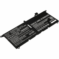 Akku für Dell DXGH8 Li-Ion 7,6 Volt 6300 mAh schwarz