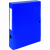 Dokumentenbox 250x330mm PP Rückenbreite 60mm blau