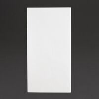 Fiesta Napkins in White Paper for Dinner - 3 Ply and 8 Fold 400mm - 1000 Pack