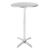Bolero Flip Top Poseur Table 600Mm Dia Furniture Restaurant Stainless Steel