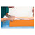 Halbrolle Lagerungsrolle Lagerungskissen mit Kunstlederbezug 60x15x7,5 cm, Mango