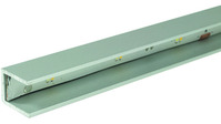 LED Glaskantenprofil, Aluminium, silber, L: 295 mm