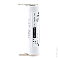 Unité(s) Batterie eclairage secours 2xSC ST4 Faston 4.8mm (+2.8mm) 2.4V 1.6Ah