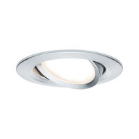 1er-Set LED Einbauleuchte NOVA PLUS COIN, IP44, rund, 6.8W 2700K 425lm, dimmbar, schwenkbar, Alu gedreht