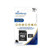 SD MicroSD Card 256GB UHS-1 Cl.10 inkl. Adapter