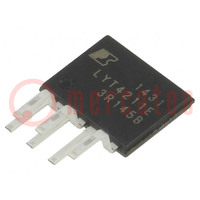 IC: PMIC; AC/DC switcher,commande LED; 85÷132V; Ubr: 670V; eSIP-7C