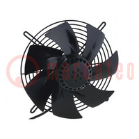 Fan: AC; axial; 230VAC; Ø250x76mm; 1853m3/h; 68dBA; ball bearing