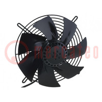 Ventilador: AC; axiales; 230VAC; Ø250x76mm; 1853m3/h; 68dBA