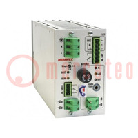 Power supply: buffer; for building in,modular; 150W; 24VDC; 6A
