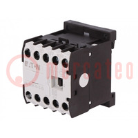Contactor: 3-pole; NO x3; Auxiliary contacts: NO; 24VDC; 6.6A; 3kW