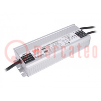 Power supply: switched-mode; LED; 318.5W; 57÷114VDC; 2.8A; IP67