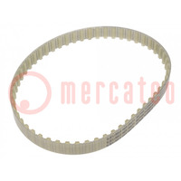Timing belt; T10; W: 16mm; H: 4.5mm; Lw: 550mm; Tooth height: 2.5mm