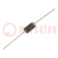 Diode: TVS; 1.5kW; 33V; 33A; unidirectional; Ø9,52x5,21mm