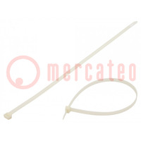 Cable tie; L: 580mm; W: 12.5mm; polyamide; 1112N; natural