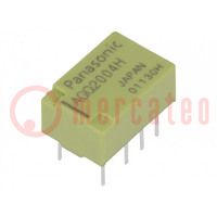 Relay: electromagnetic; DPDT; Ucoil: 4.5VDC; Icontacts max: 2A