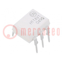 Optocoupler; THT; Ch: 1; OUT: transistor; Uinsul: 4.17kV; Uce: 70V
