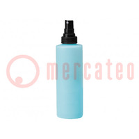 Eszköz: adagoló palack; kék (világos); poliuretán; 236ml; 1÷10GΩ
