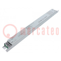 Power supply: switching; LED; 75W; 23÷71VDC; 1050÷1600mA; -20÷50°C