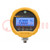 Meter: calibrator; Pressure measur.resol: 0.1mbar; 0÷6.9bar