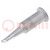 Tip; conical sloped; 3.2mm; for gas soldering iron; PORTAPRO