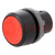 Commutatore: a pulsante; 22mm; Pos.stab: 1; rosso; assente; IP66