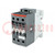 Contactor: 3-pole; NO x3; Auxiliary contacts: NC; 38A; AF; -25÷60°C