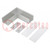Connector 90°; silver; aluminium; anodized; VARIO30-02