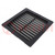 Filter; Cutout: 177x177mm; D: 34mm; IP54; Mounting: push-in; black