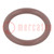 Uszczelka O-ring; FPM; Thk: 2,5mm; Øwewn: 15mm; brązowy; -20÷200°C
