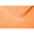 Üdvözlőkártya Clairefontaine Pollen 11x15,5 cm narancssárga