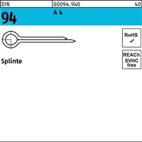 Splinte DIN 94/ISO 1234 1x 16 A 4 100 St