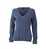 James & Nicholson Ladies' Pullover mit Seide/Kaschmir-Anteil Gr. XL denim-melange